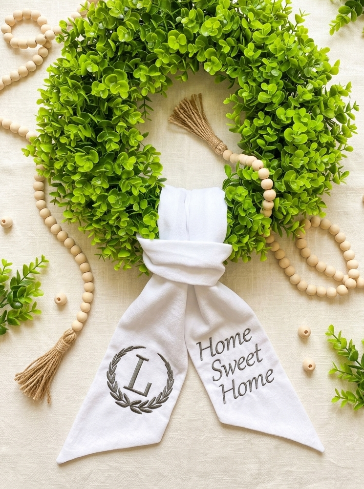 Wreath Sash