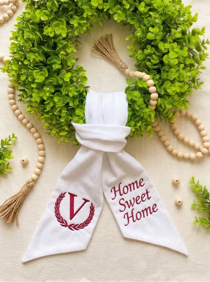 Wreath Sash