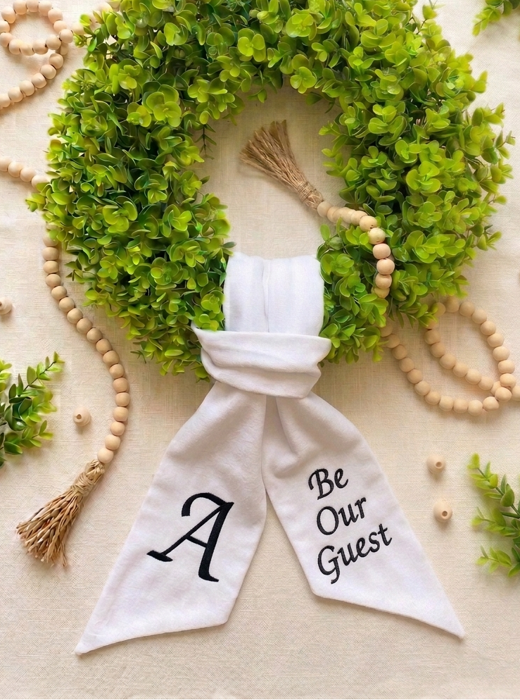 Wreath Sash