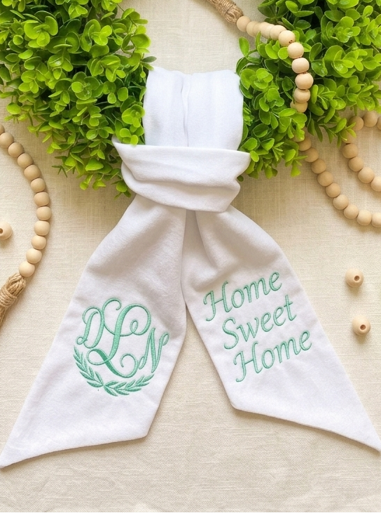 Wreath Sash