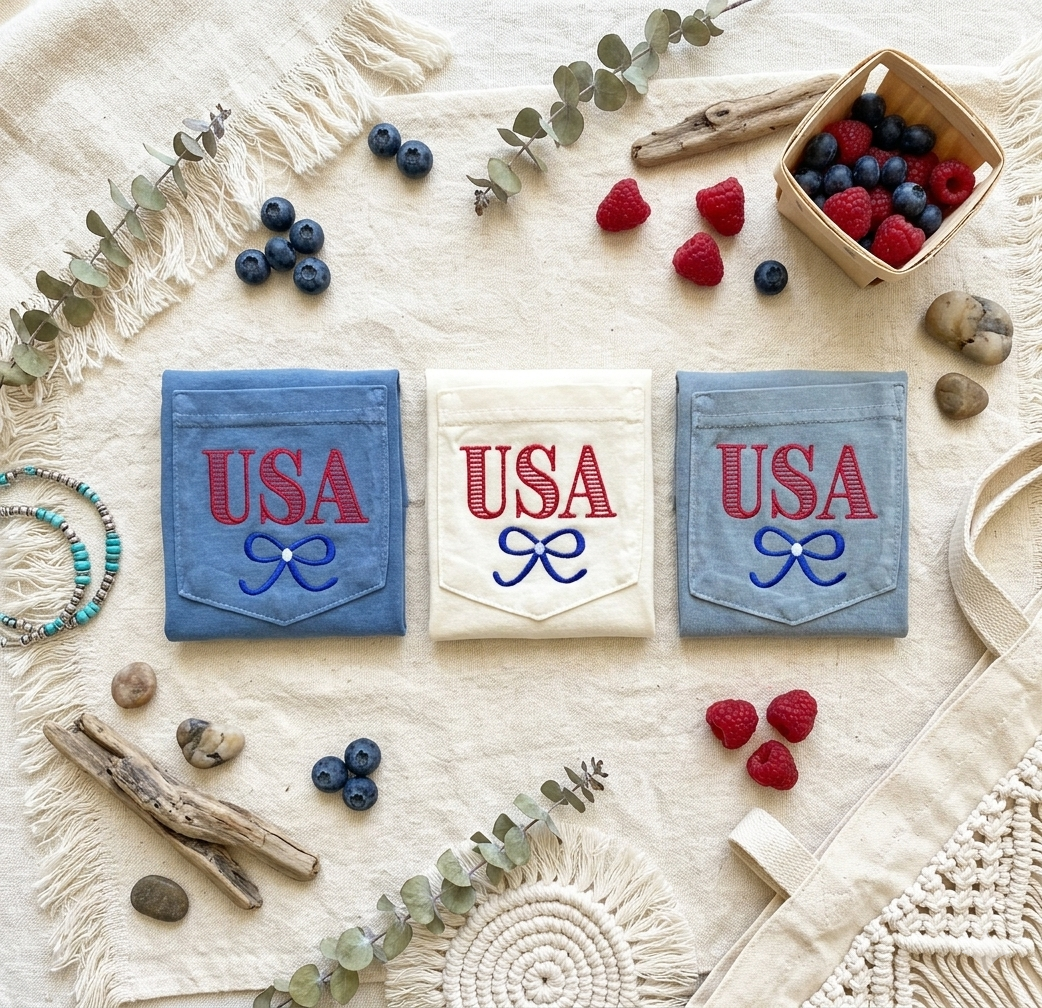 Patriotic Pocket Tee