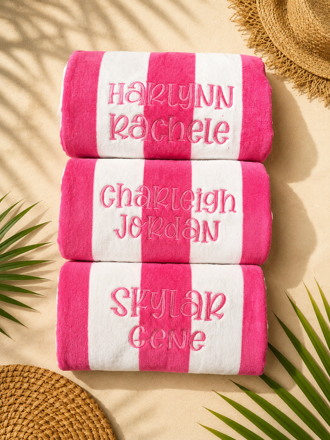 Personalized Beach Towels