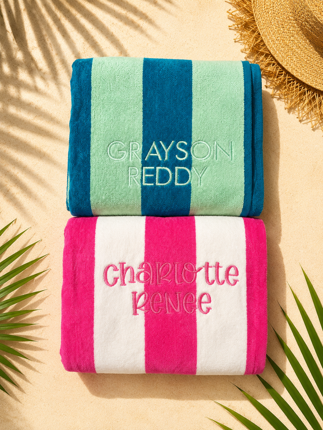 Personalized Beach Towels