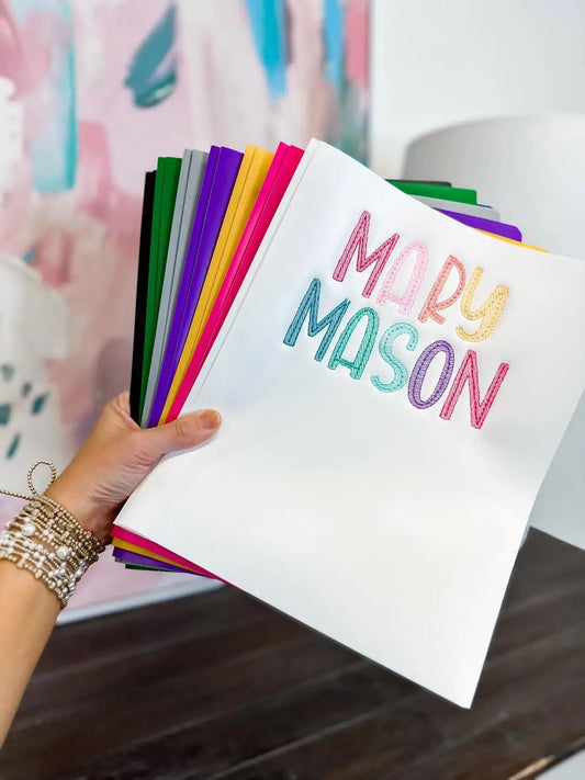 Personalized Folders