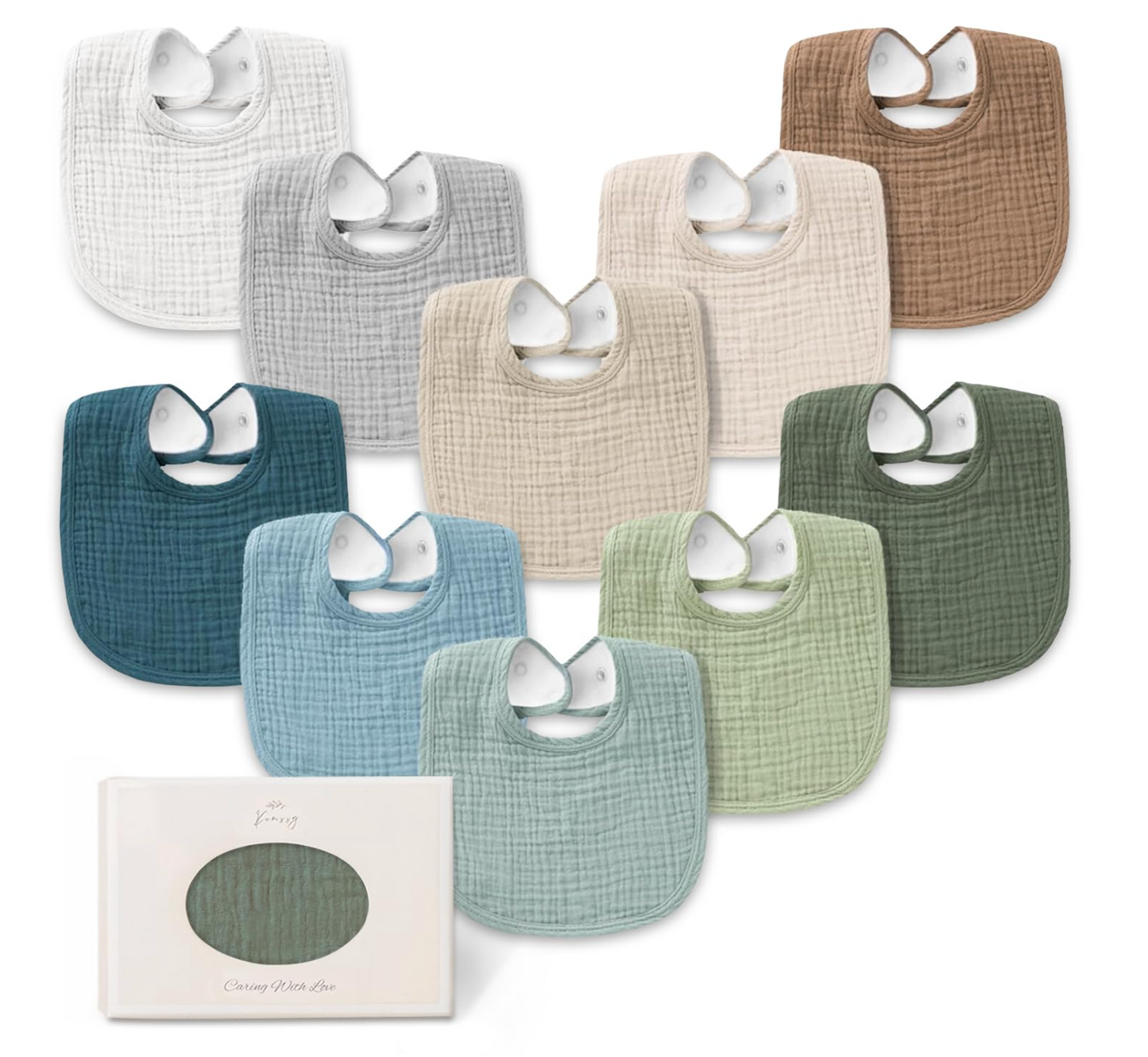 Personalized Muslin Bib