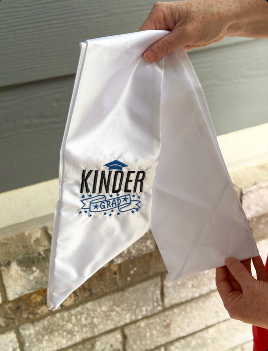 Pre-K Kinder Graduation Stoles