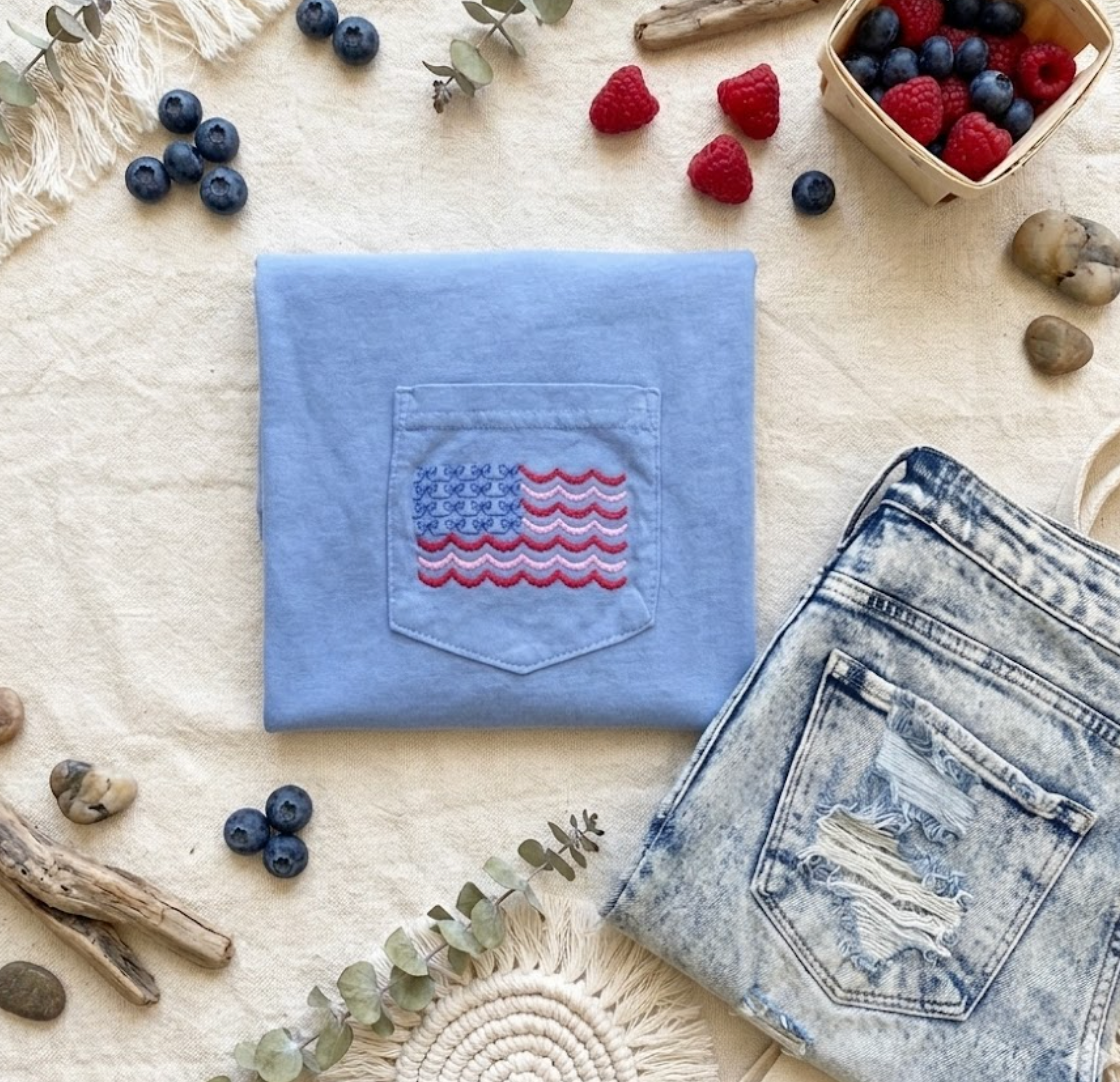 Patriotic Pocket Tee