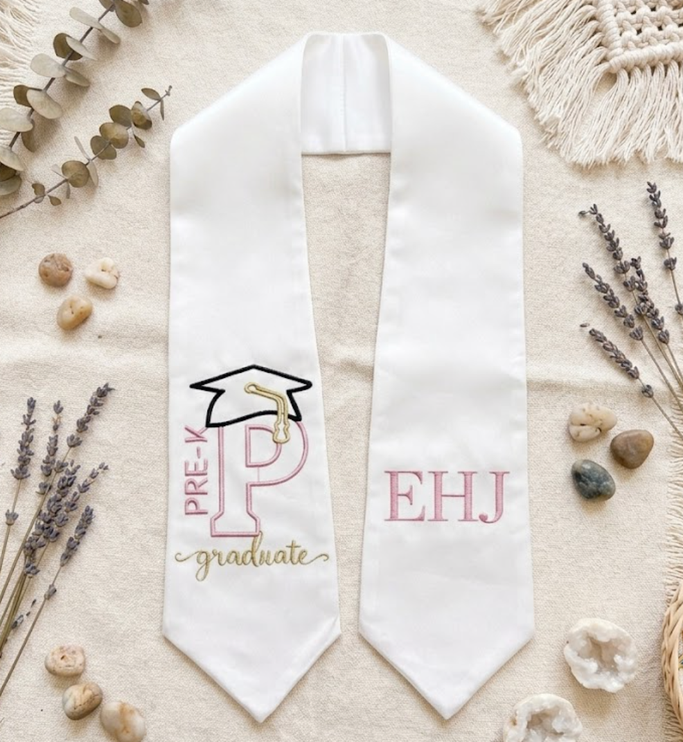 Pre-K & Kinder Graduation Stoles