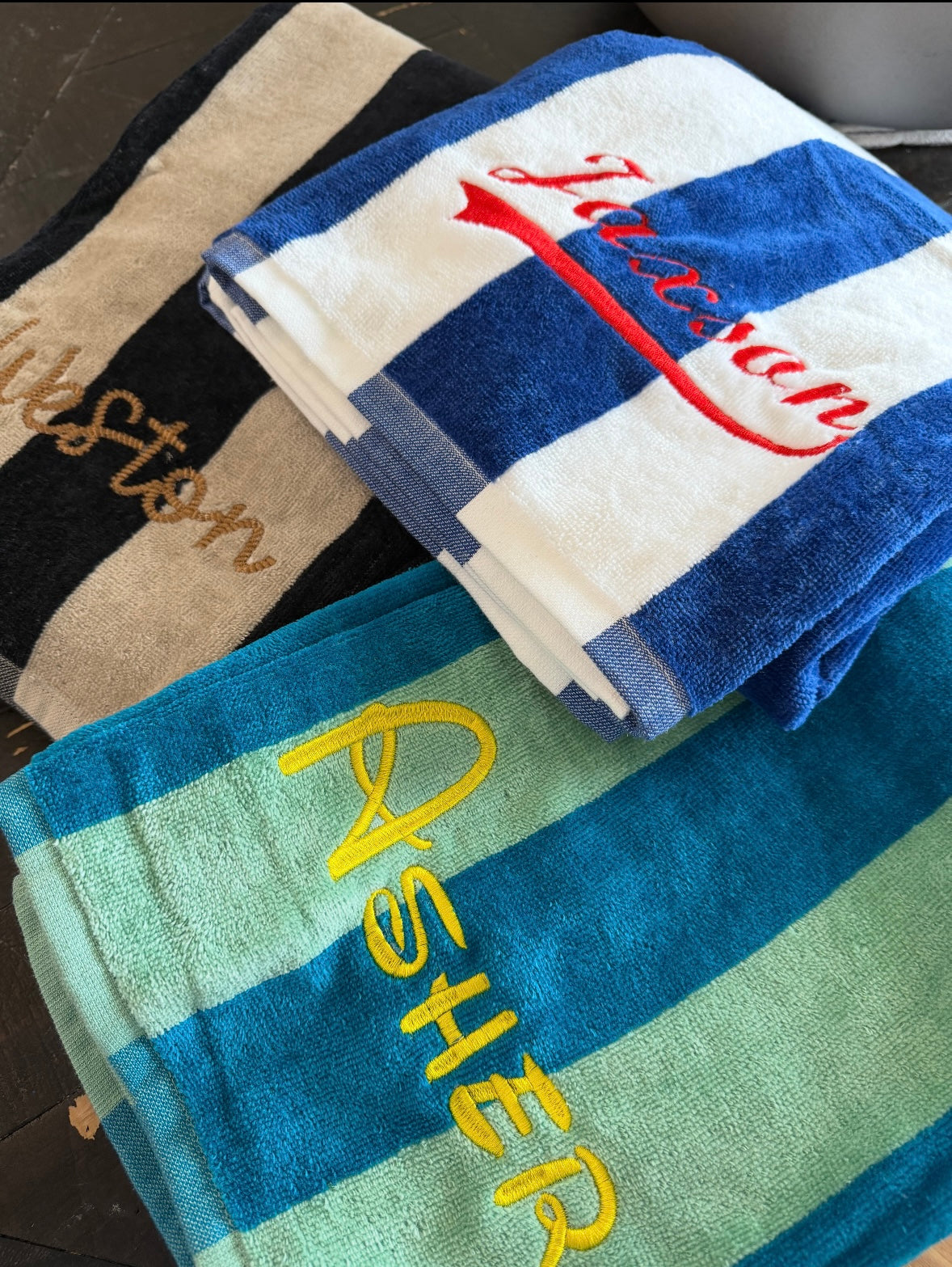 Personalized Beach Towels